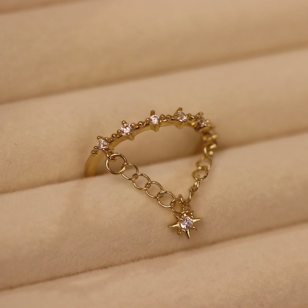 Hanging Star Ring