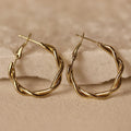 Beauty Twist Hoops