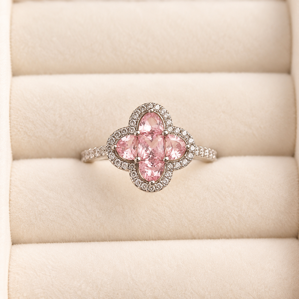 Pink Bloom Ring