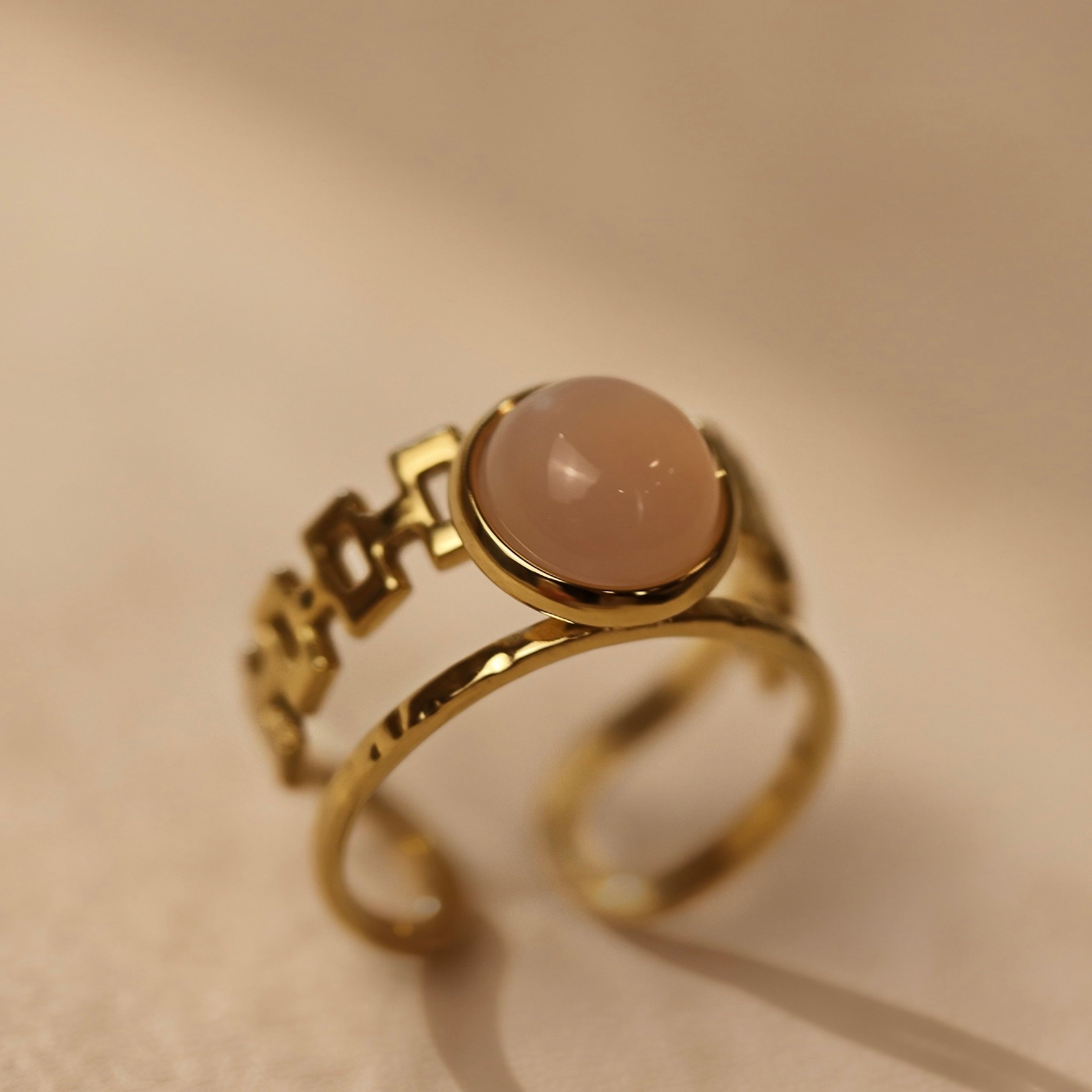 Blush Orbit Ring