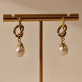 Twisted Pearls Earrings