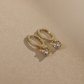 Celestial Drop Earrings Gold