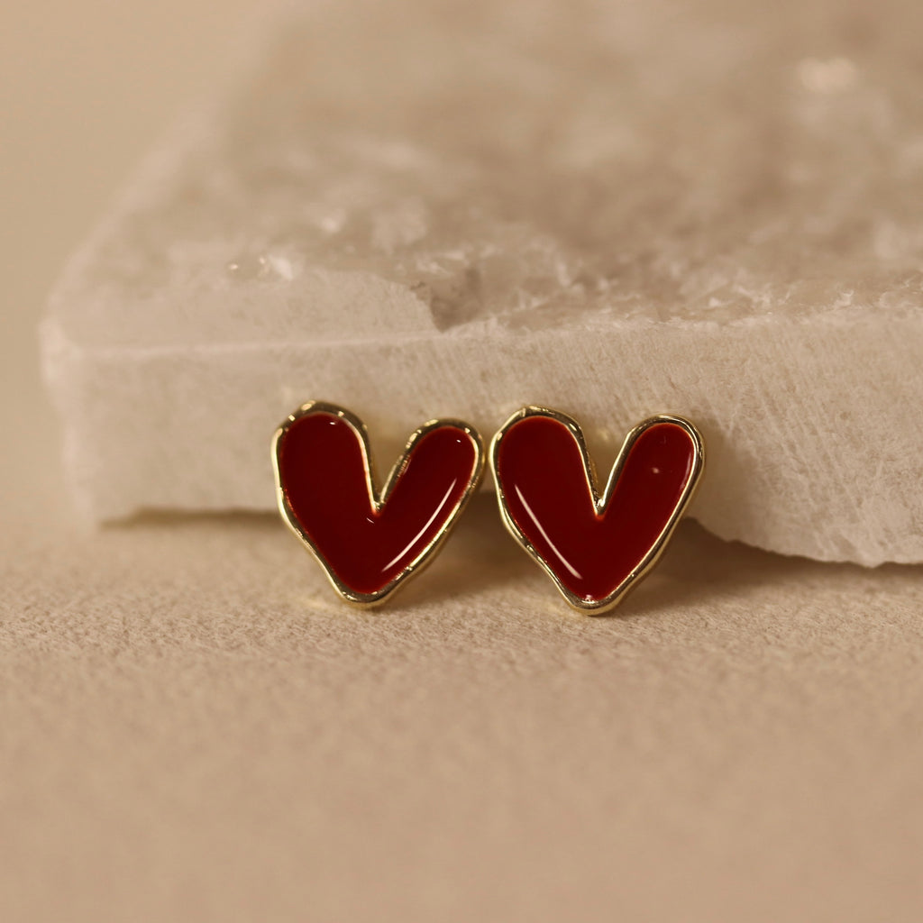Scarlet Pair Earrings