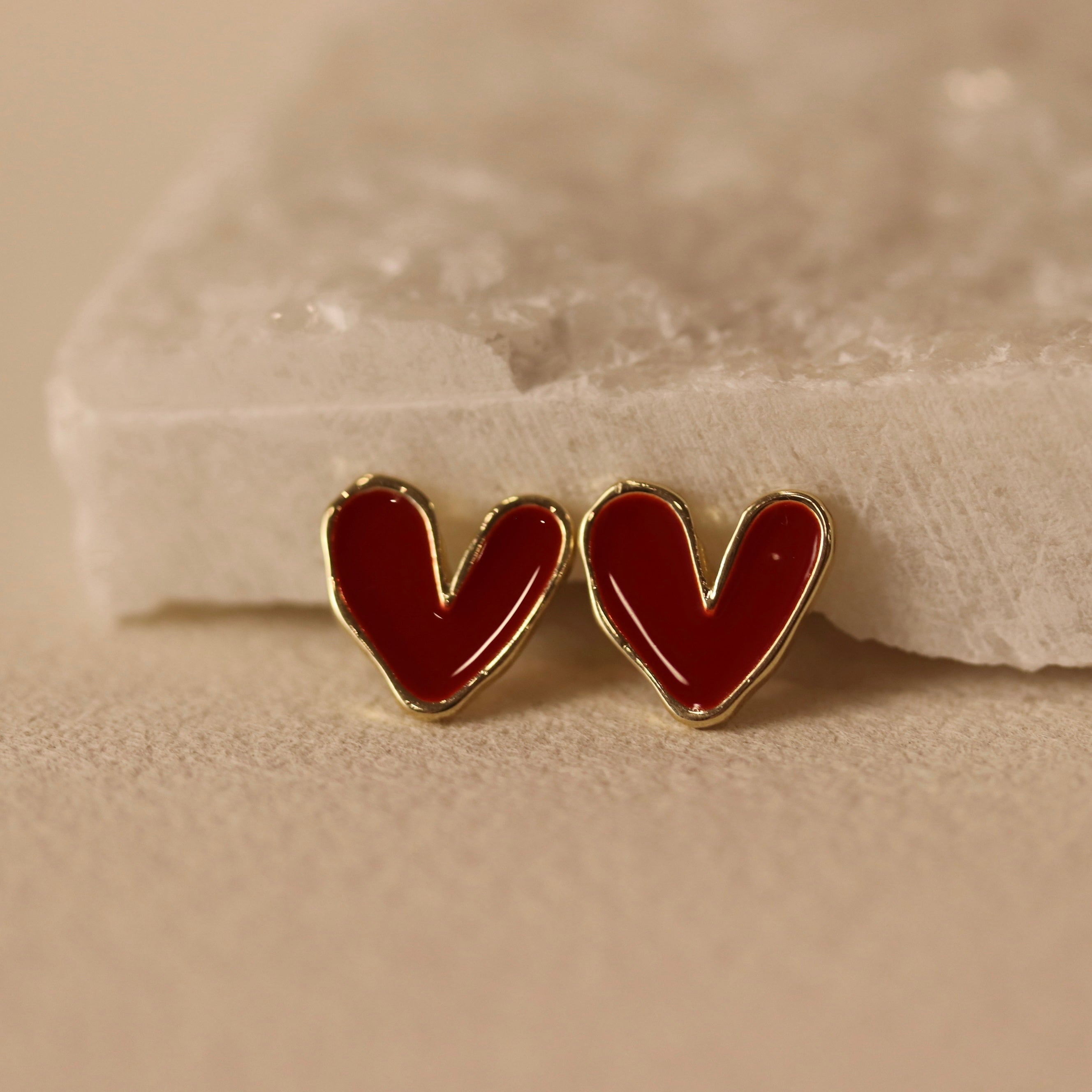 Scarlet Pair Earrings