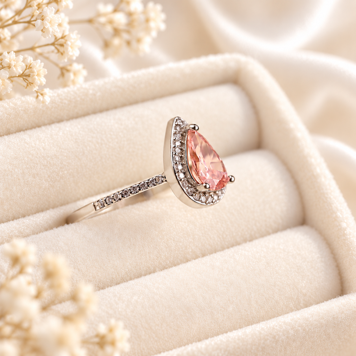 Blush Petal Ring