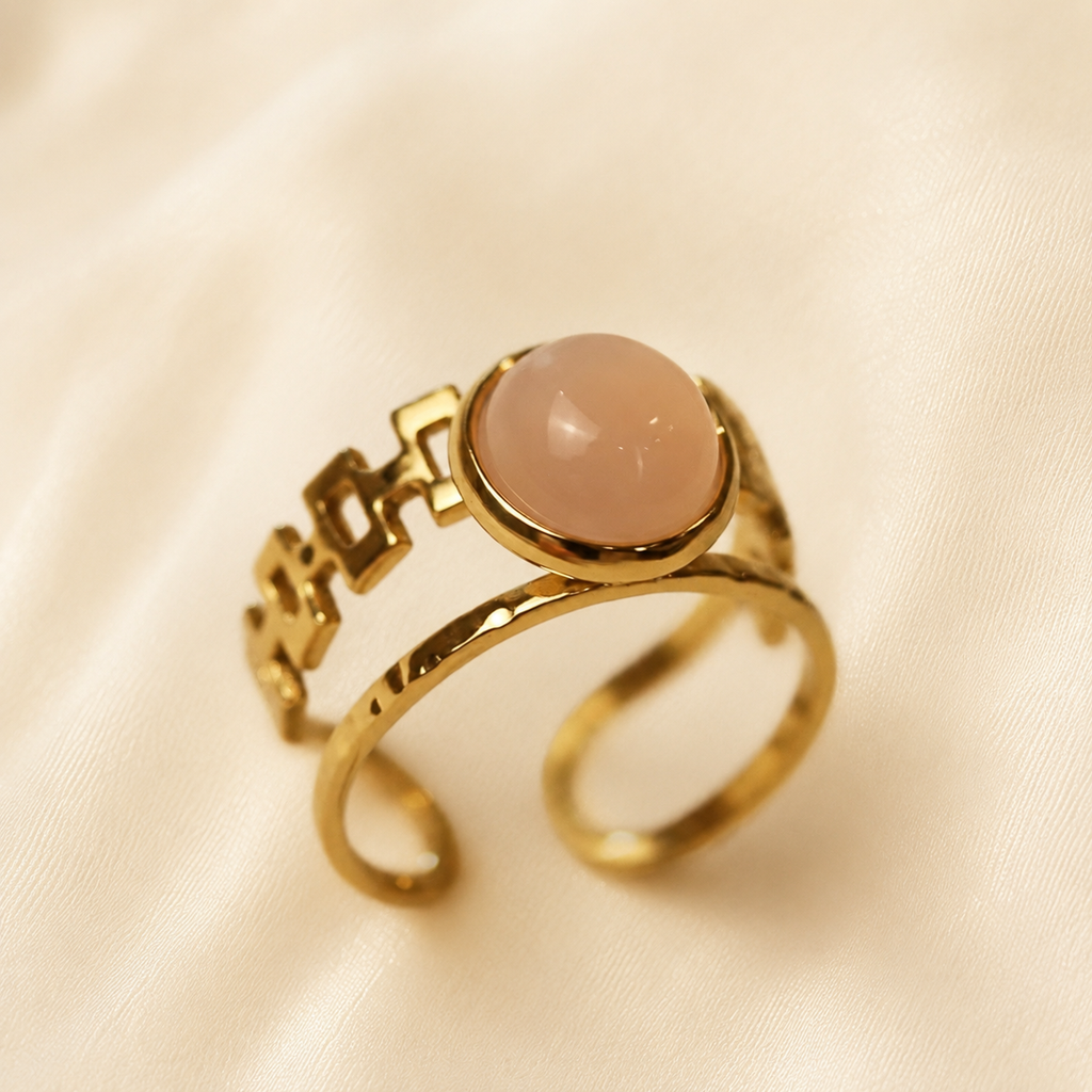 Blush Orbit Ring