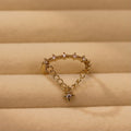 Hanging Star Ring