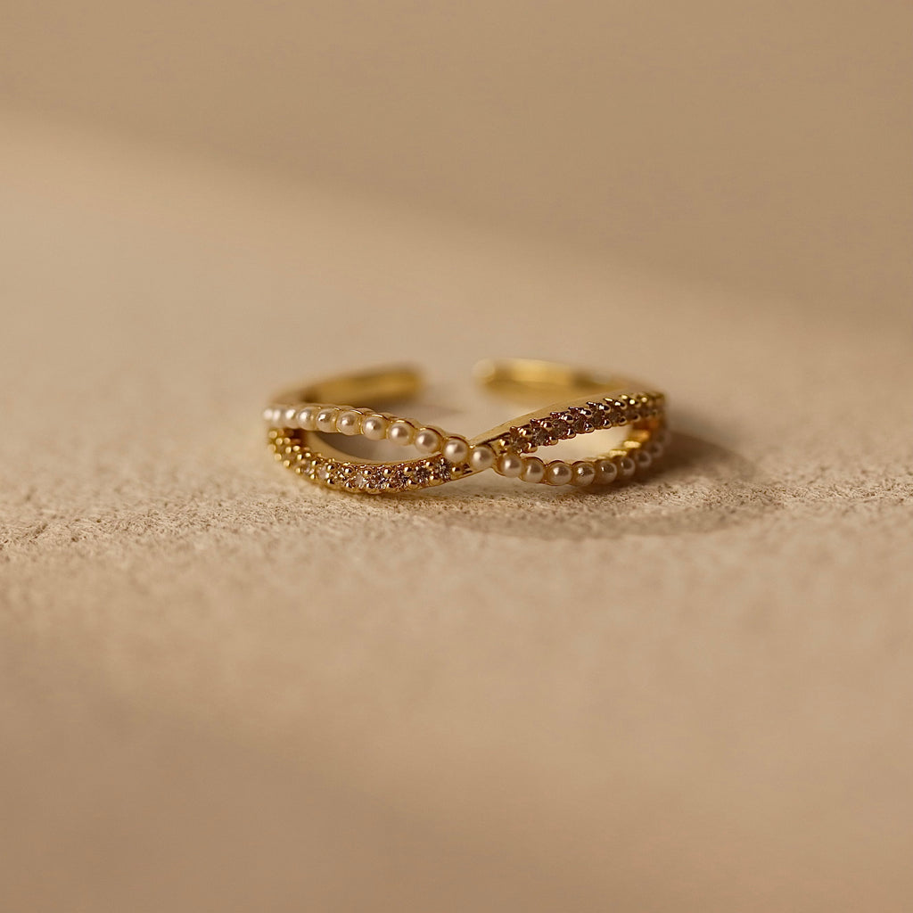Wrapped in Pearls Ring