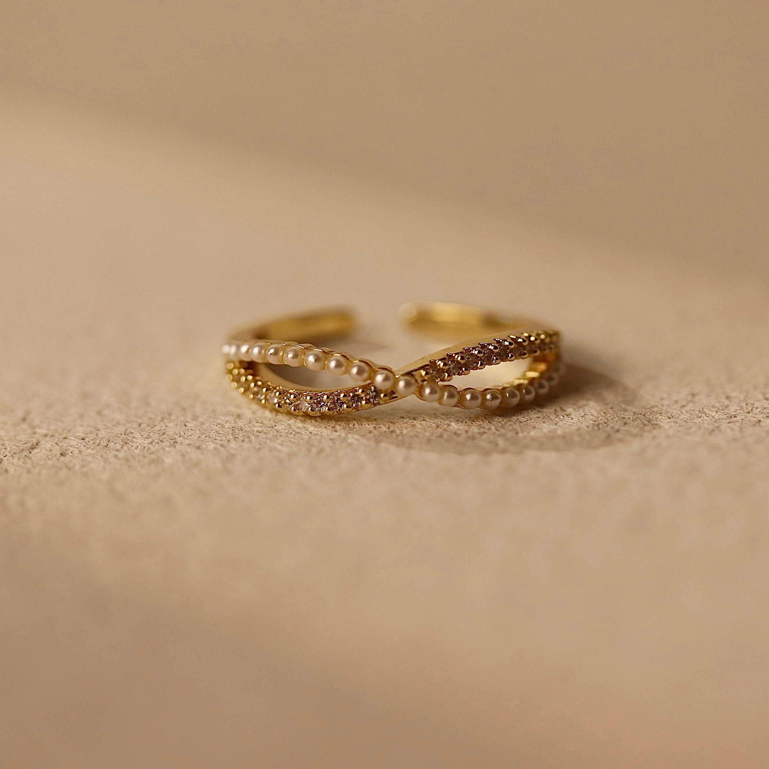 Wrapped in Pearls Ring