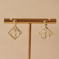 Dazzling Down Earrings