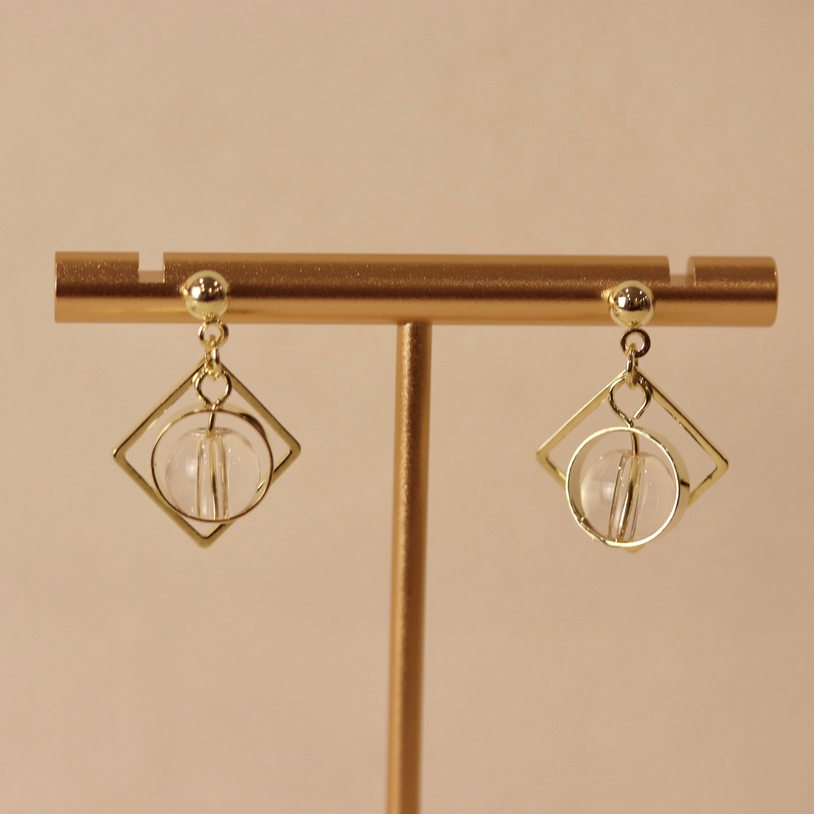 Dazzling Down Earrings