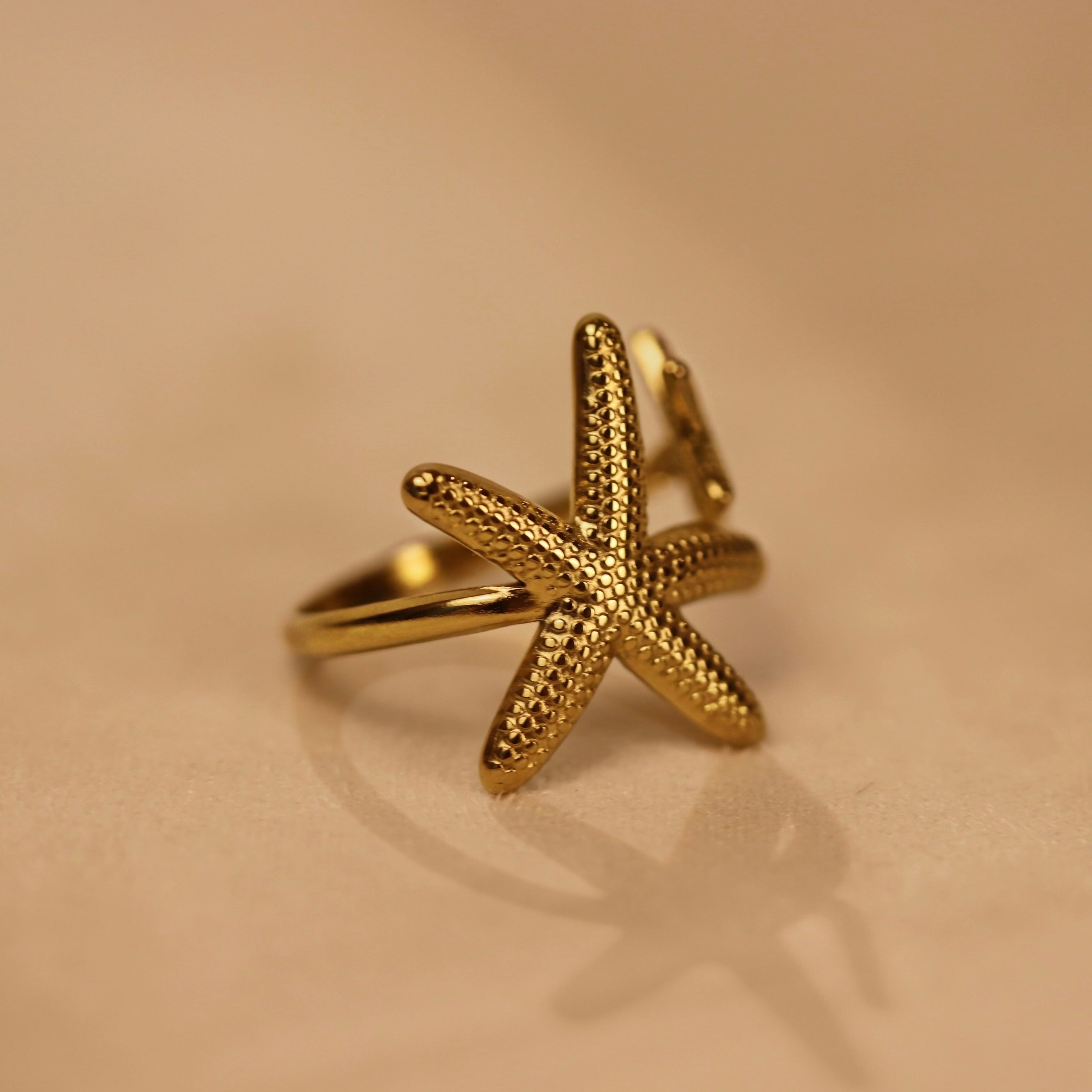 Double Starfish Ring