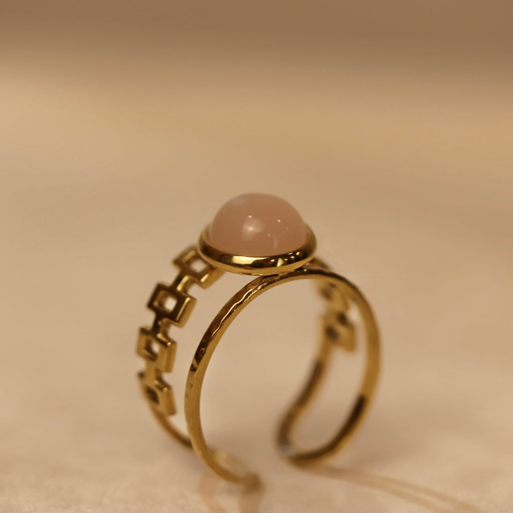 Blush Orbit Ring