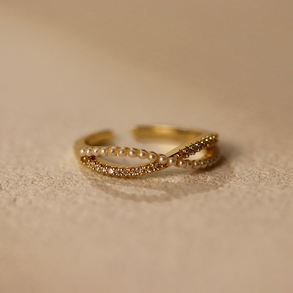 Wrapped in Pearls Ring