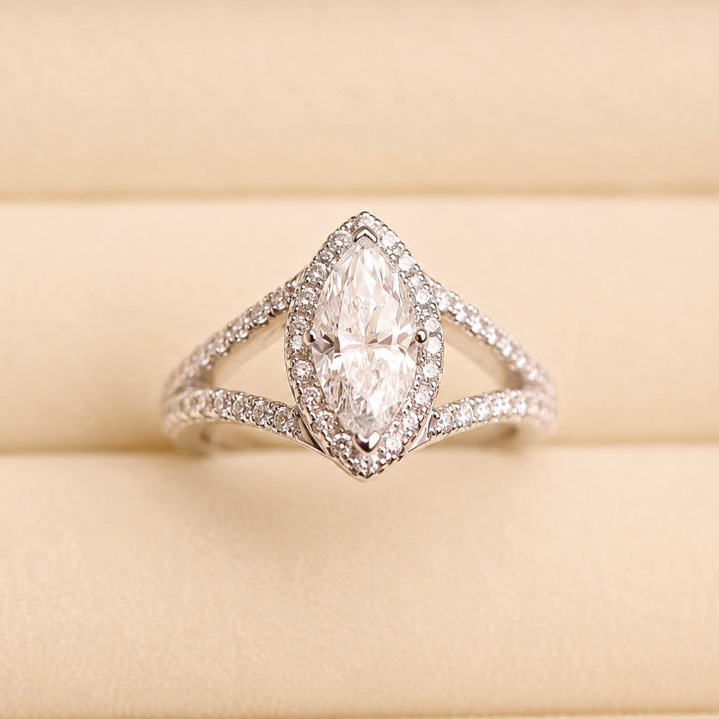 Marquise Muse Ring