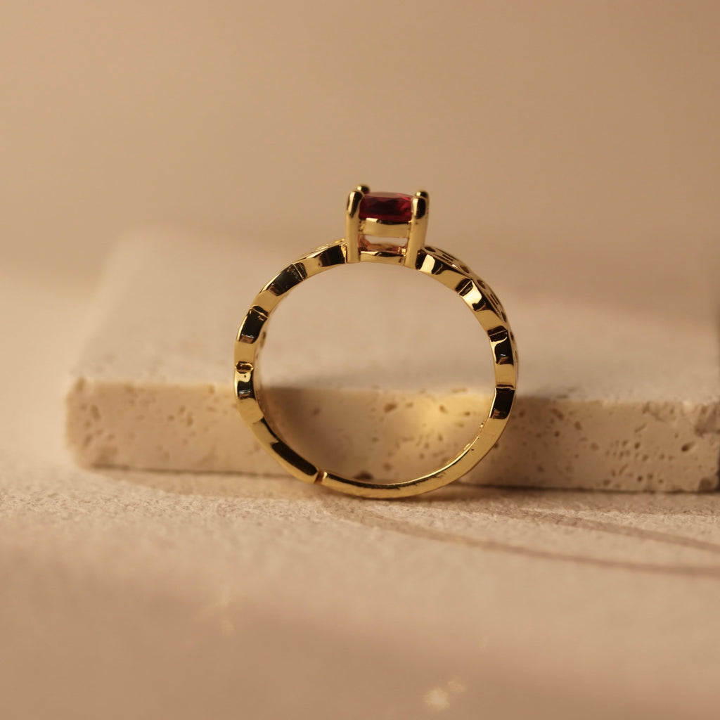 Ruby Red Ring