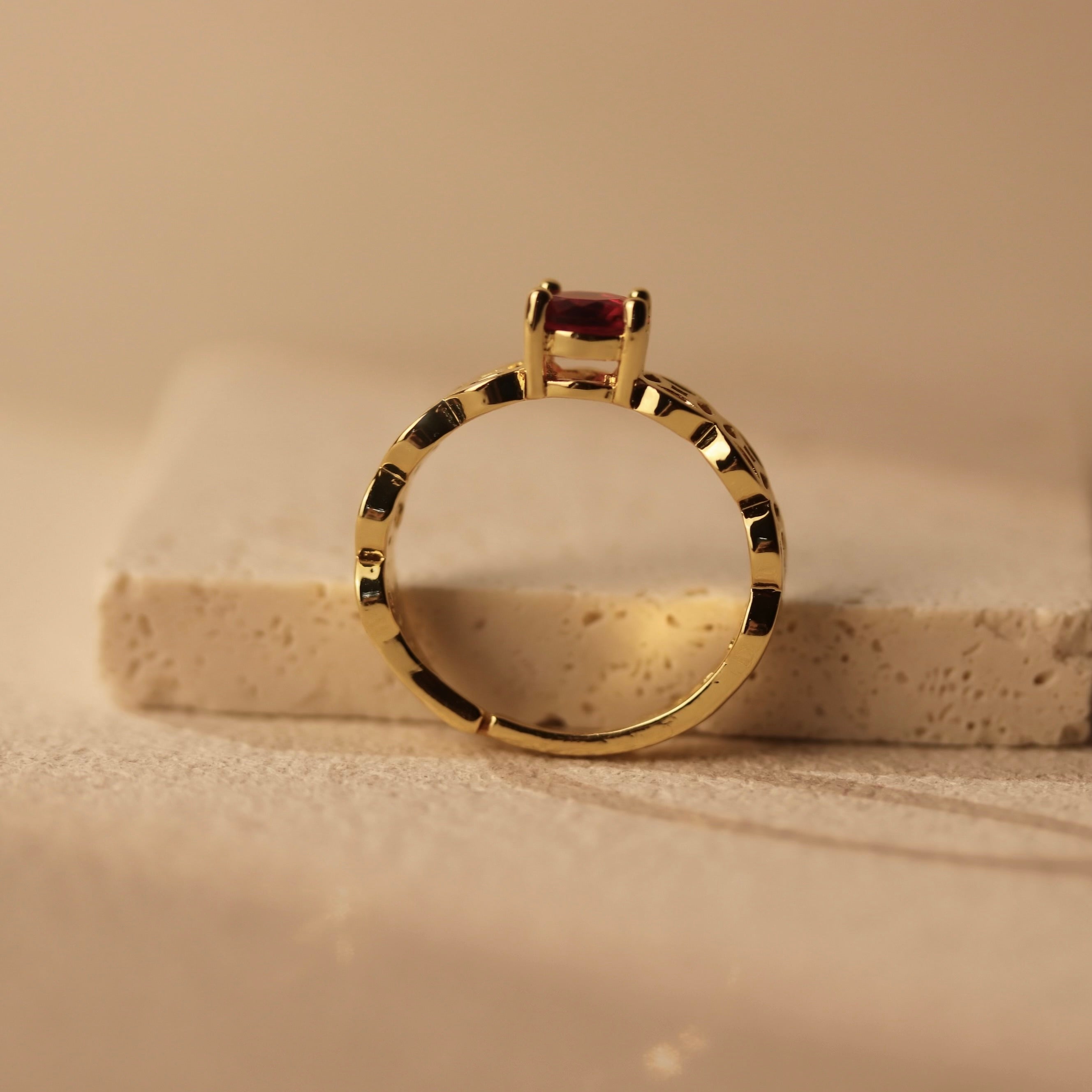 Ruby Red Ring