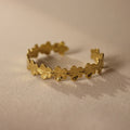 Gilded Bloom Cuff