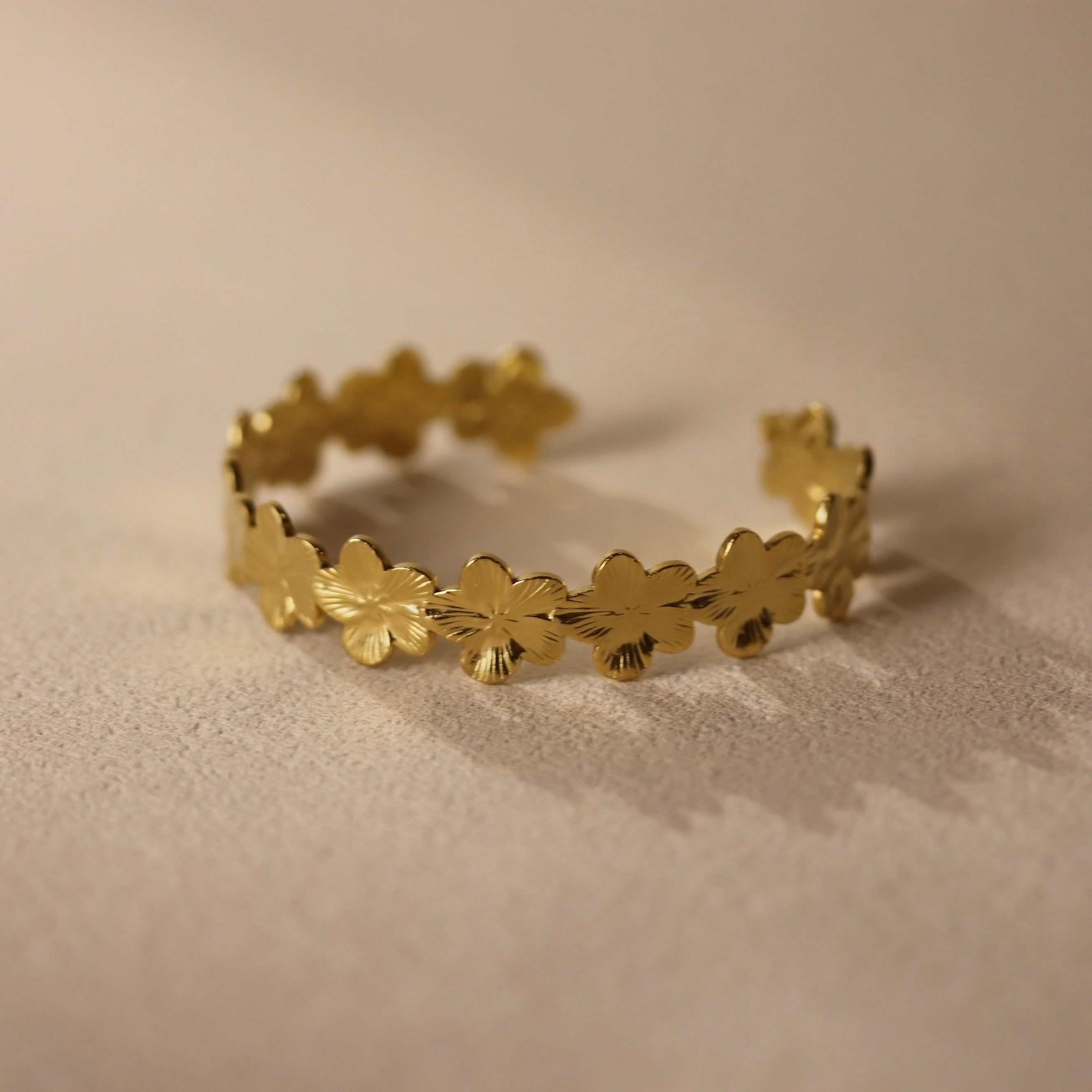 Gilded Bloom Cuff