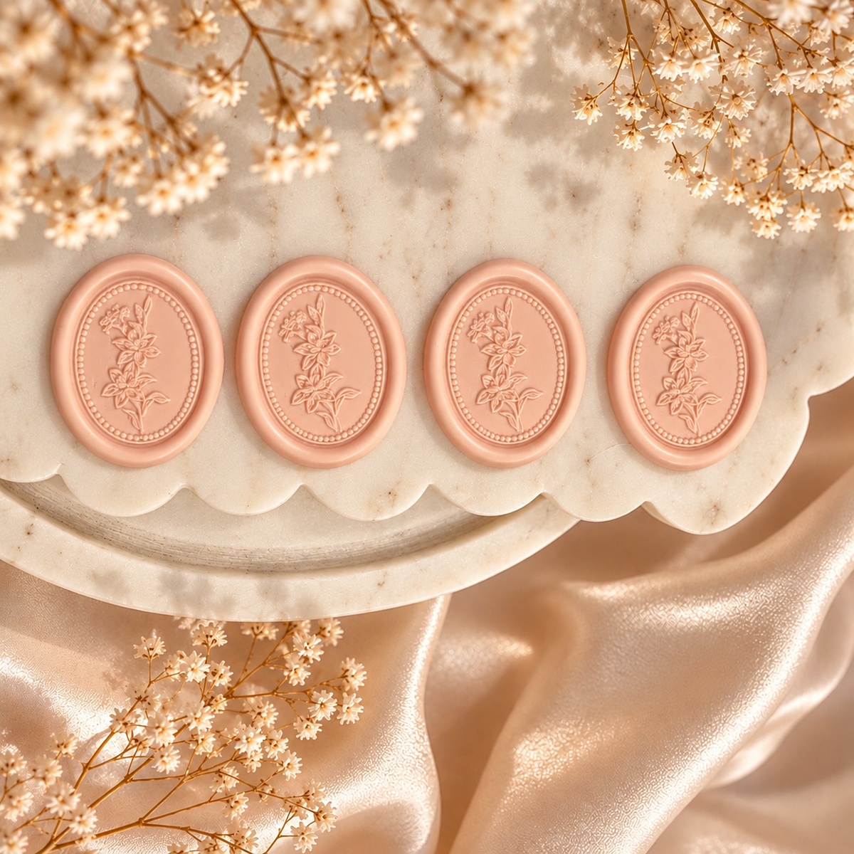 The Blush Lilies Handmade Wax Seal Set