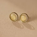 Luminous Circle Earrings