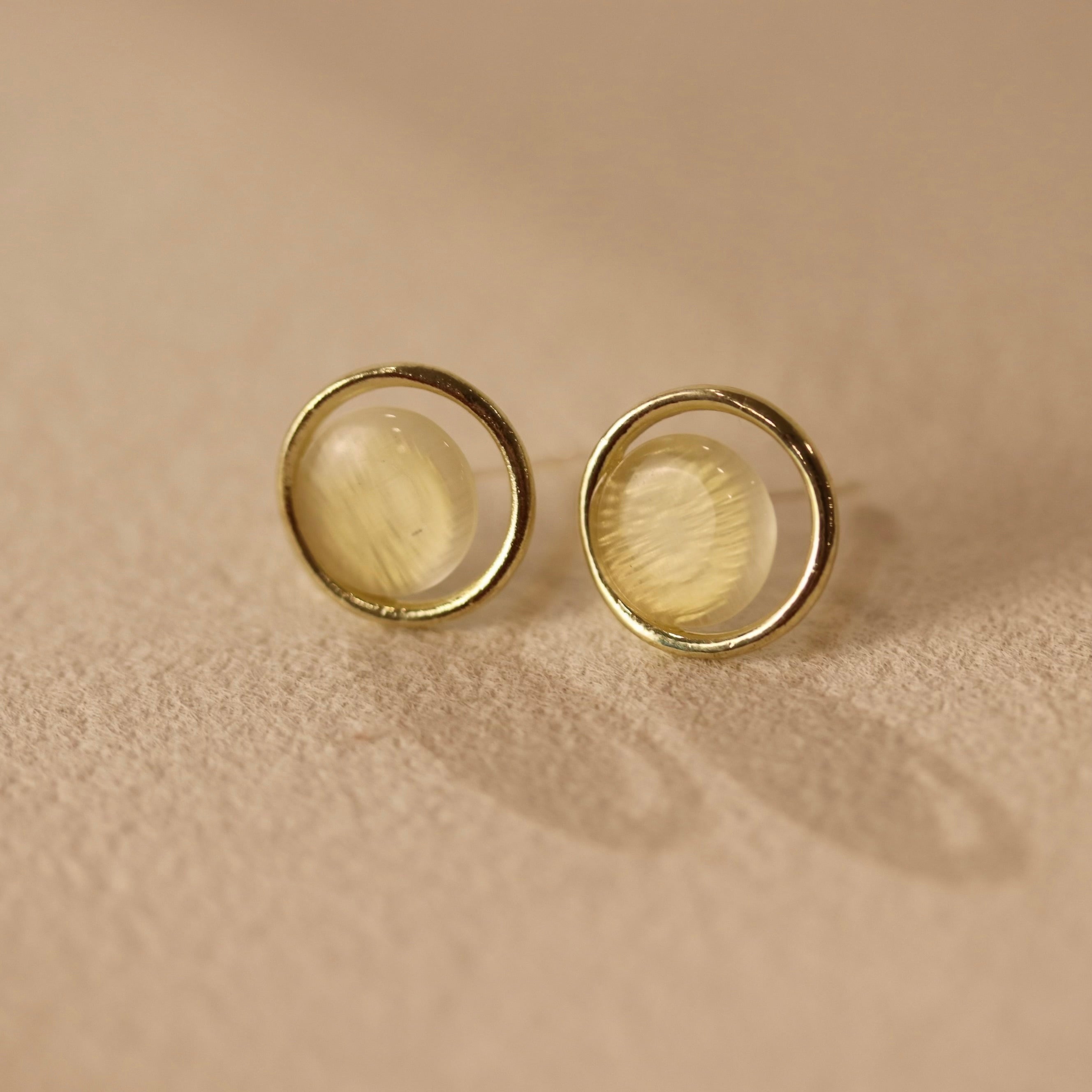 Luminous Circle Earrings