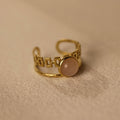 Blush Orbit Ring