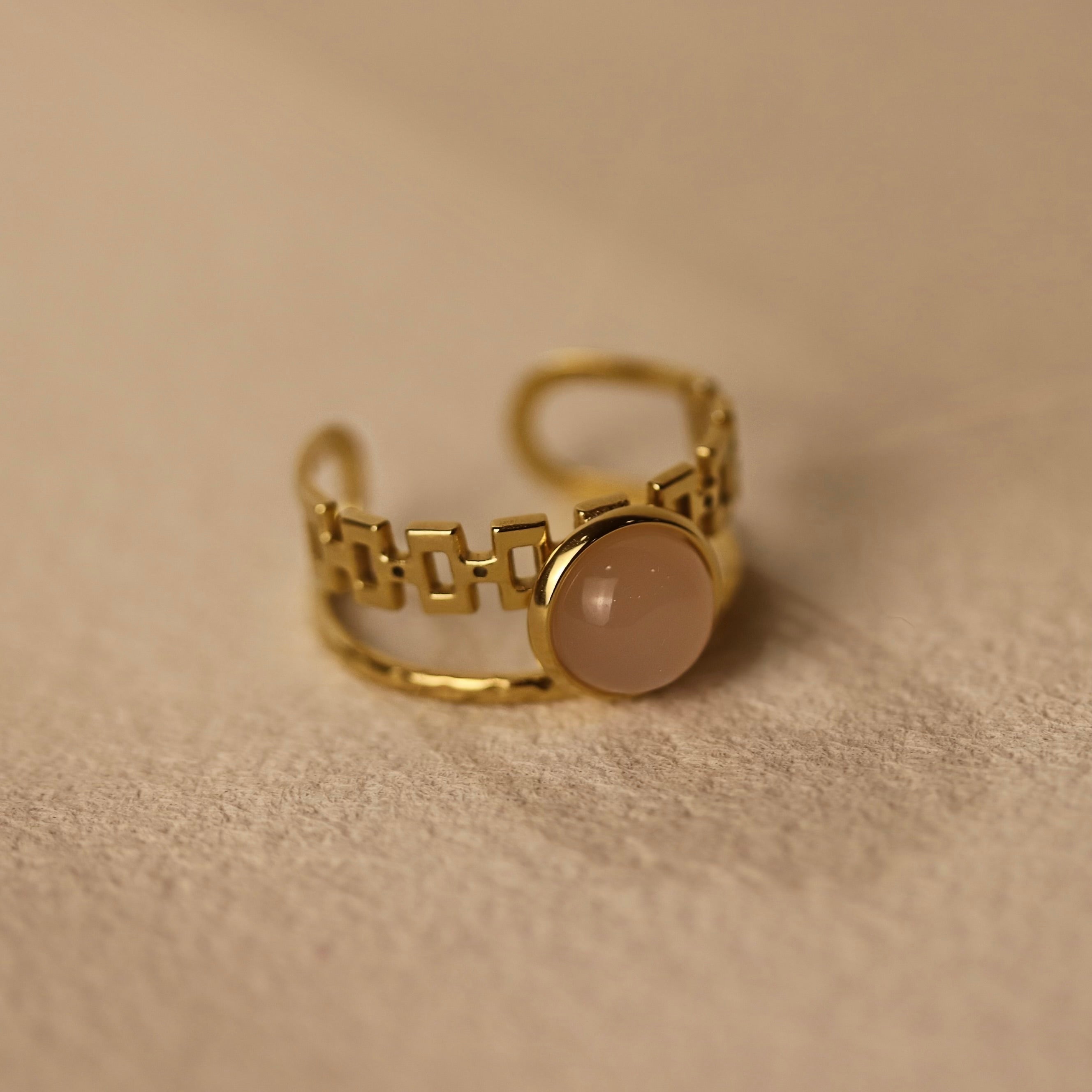 Blush Orbit Ring