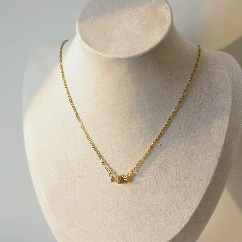 Belle Bow Necklace