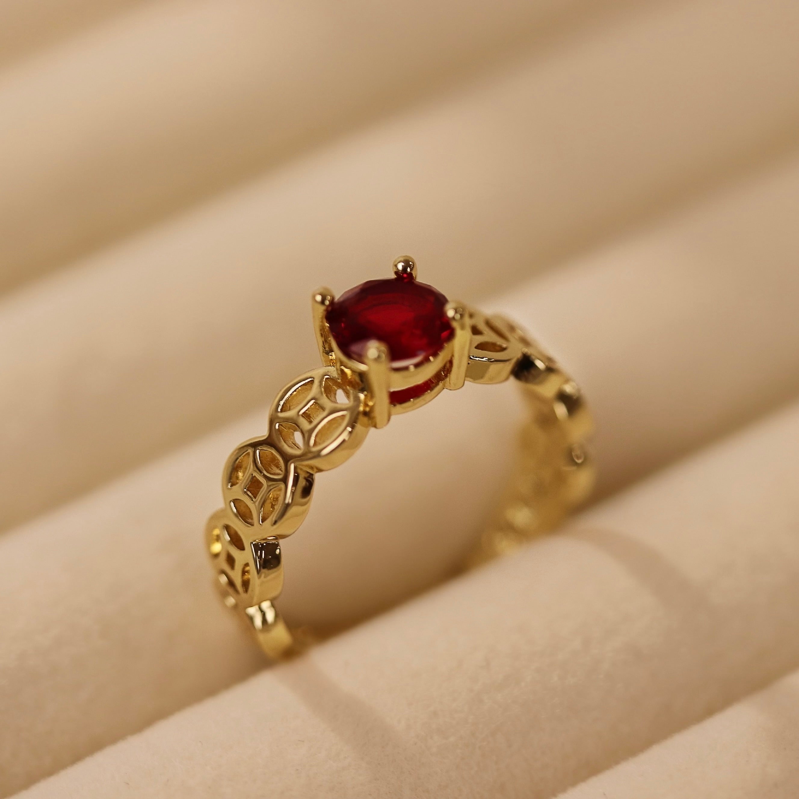 Ruby Red Ring