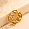 The White Lattice Ring