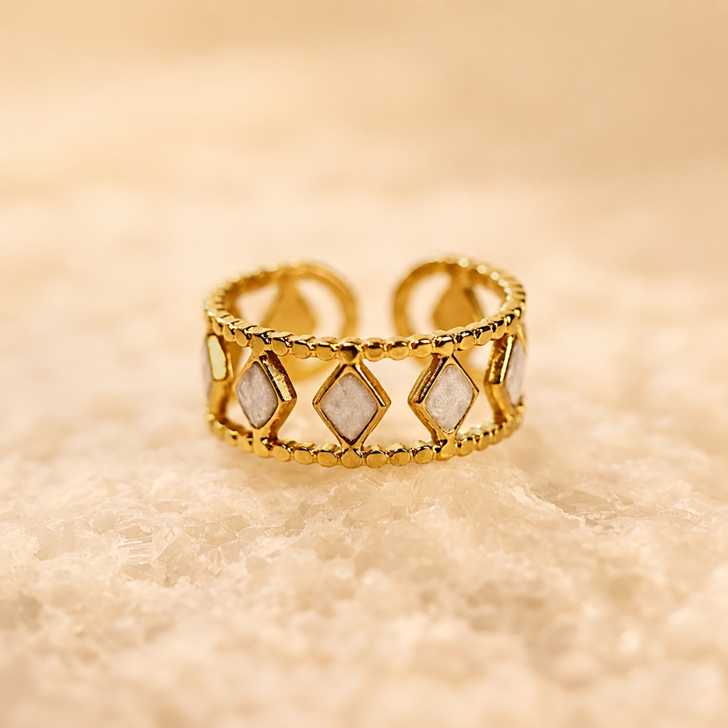 The White Lattice Ring