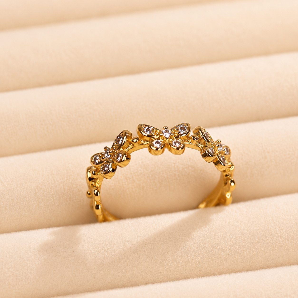 Butterfly Kiss Ring