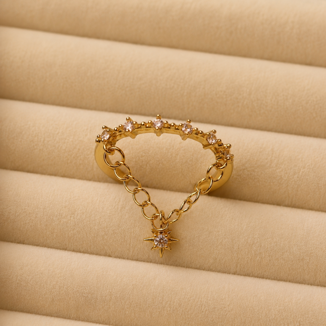 Hanging Star Ring