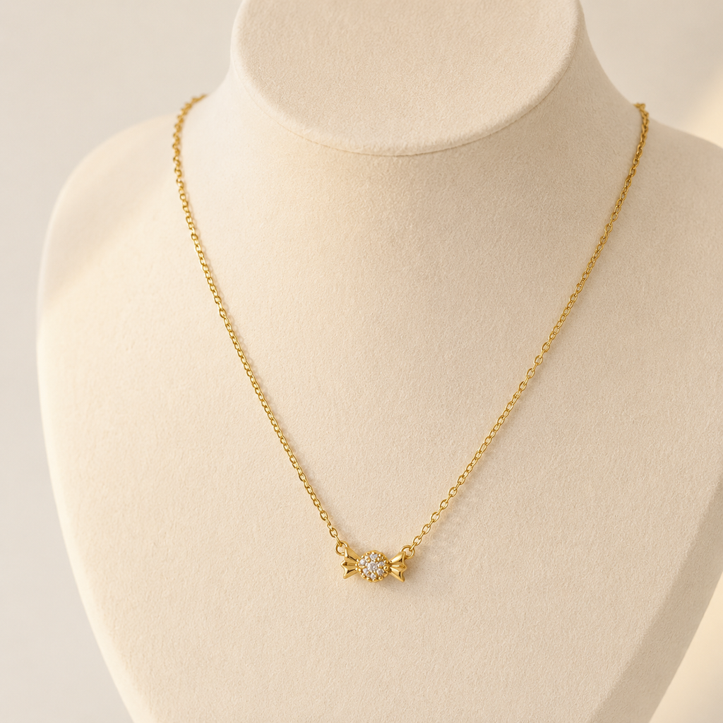 Belle Bow Necklace