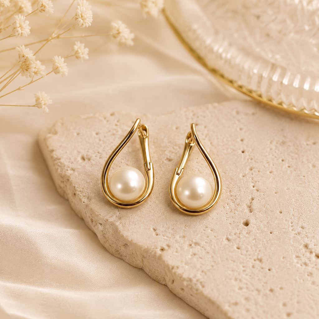 Pearl Tears Earrings