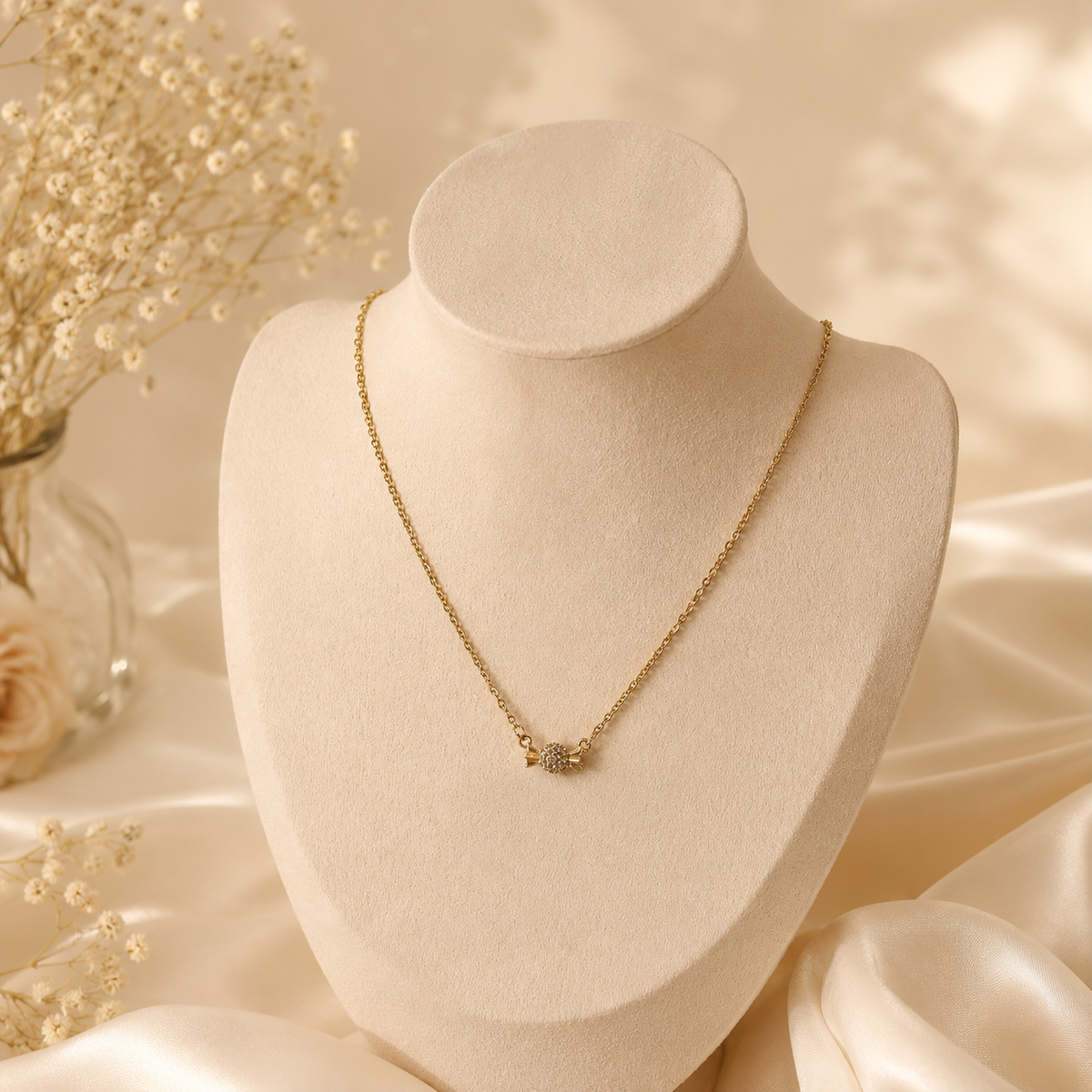 Belle Bow Necklace