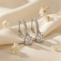 Celestial Drop Silver Earrings