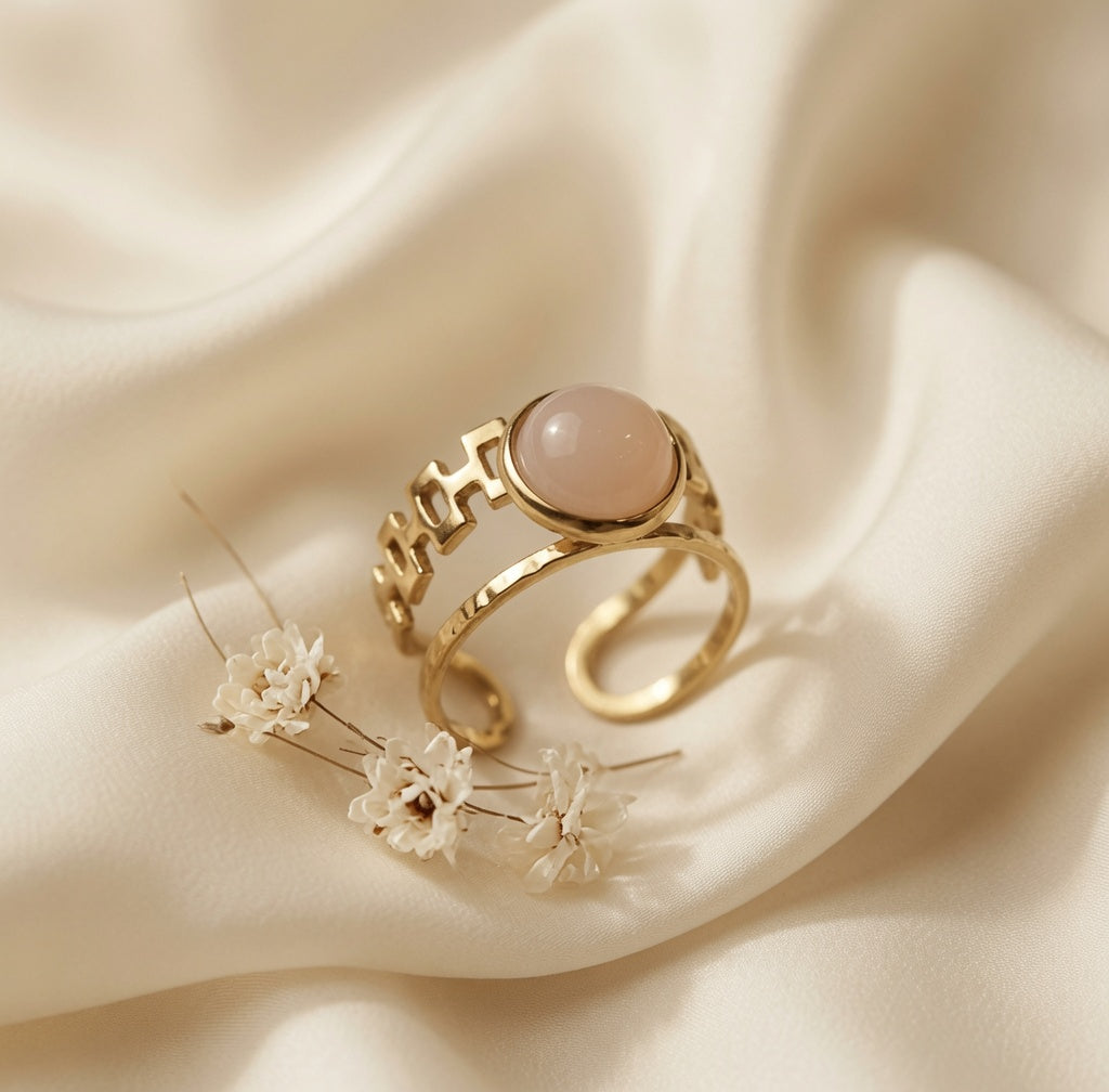 Blush Orbit Ring