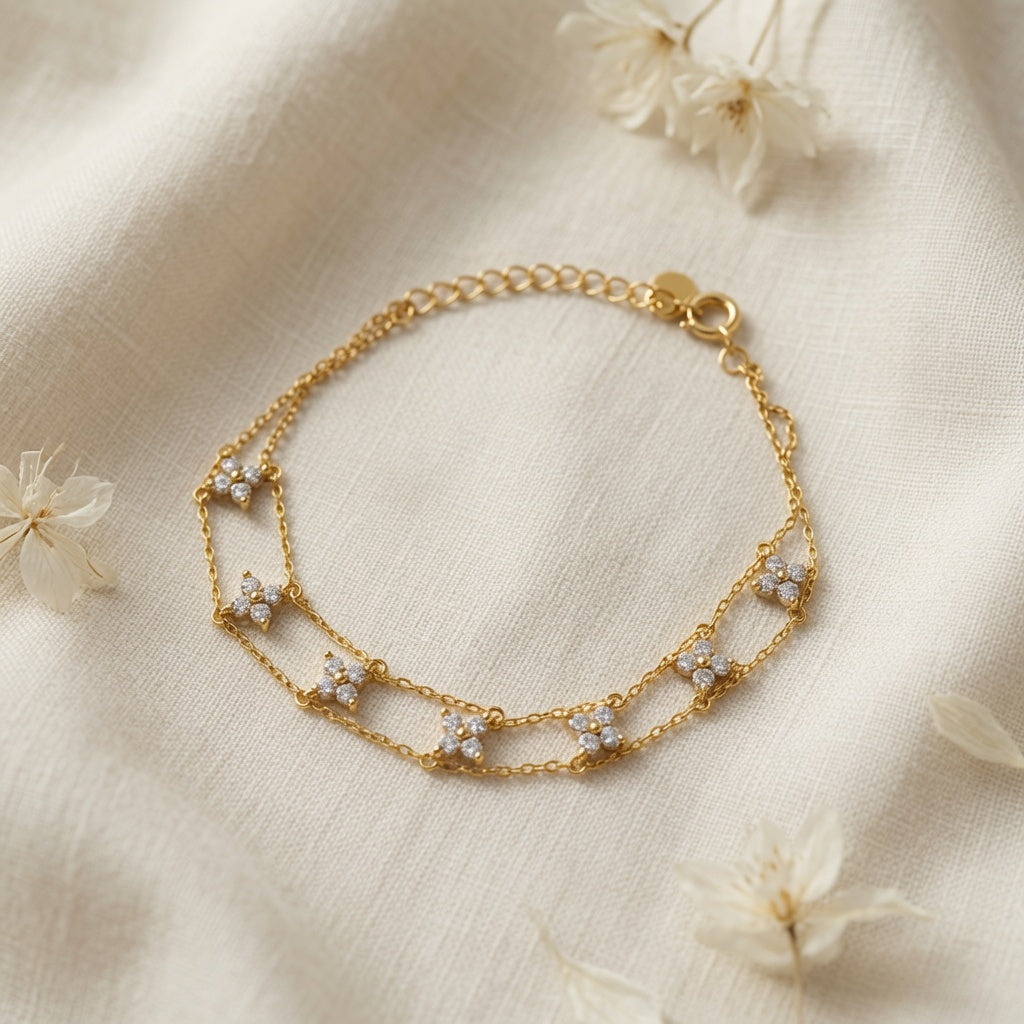 Seven Clover Bracelet