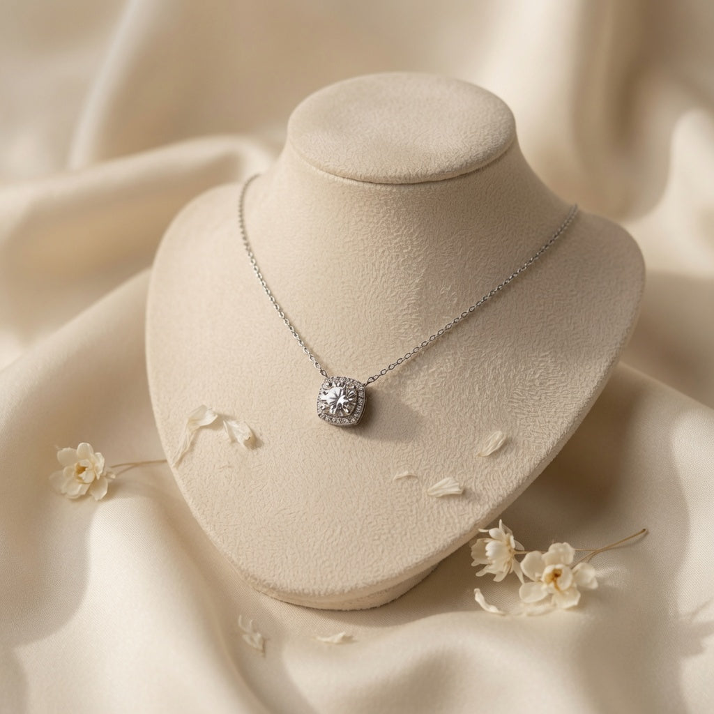 Heirloom Square Necklace