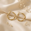 Beauty Twist Hoops