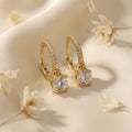 Celestial Drop Gold Earrings