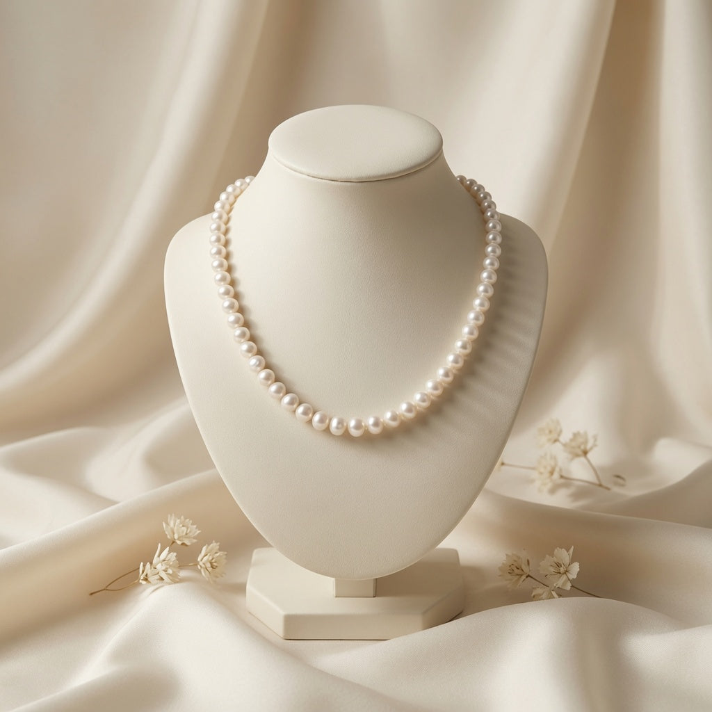 Charlotte Pearl Necklace