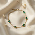 Emerald bracelet