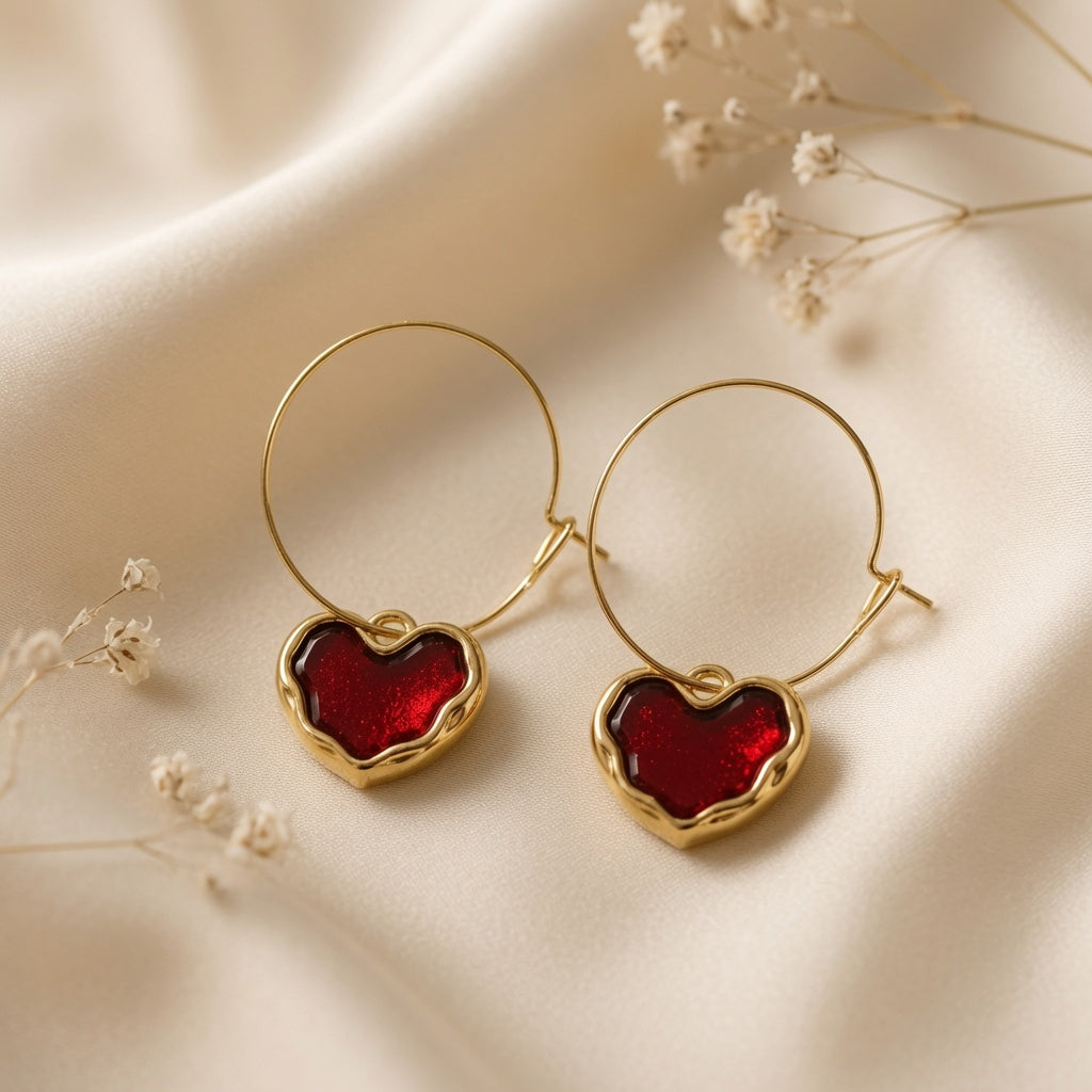 Ruby Kiss Hoops