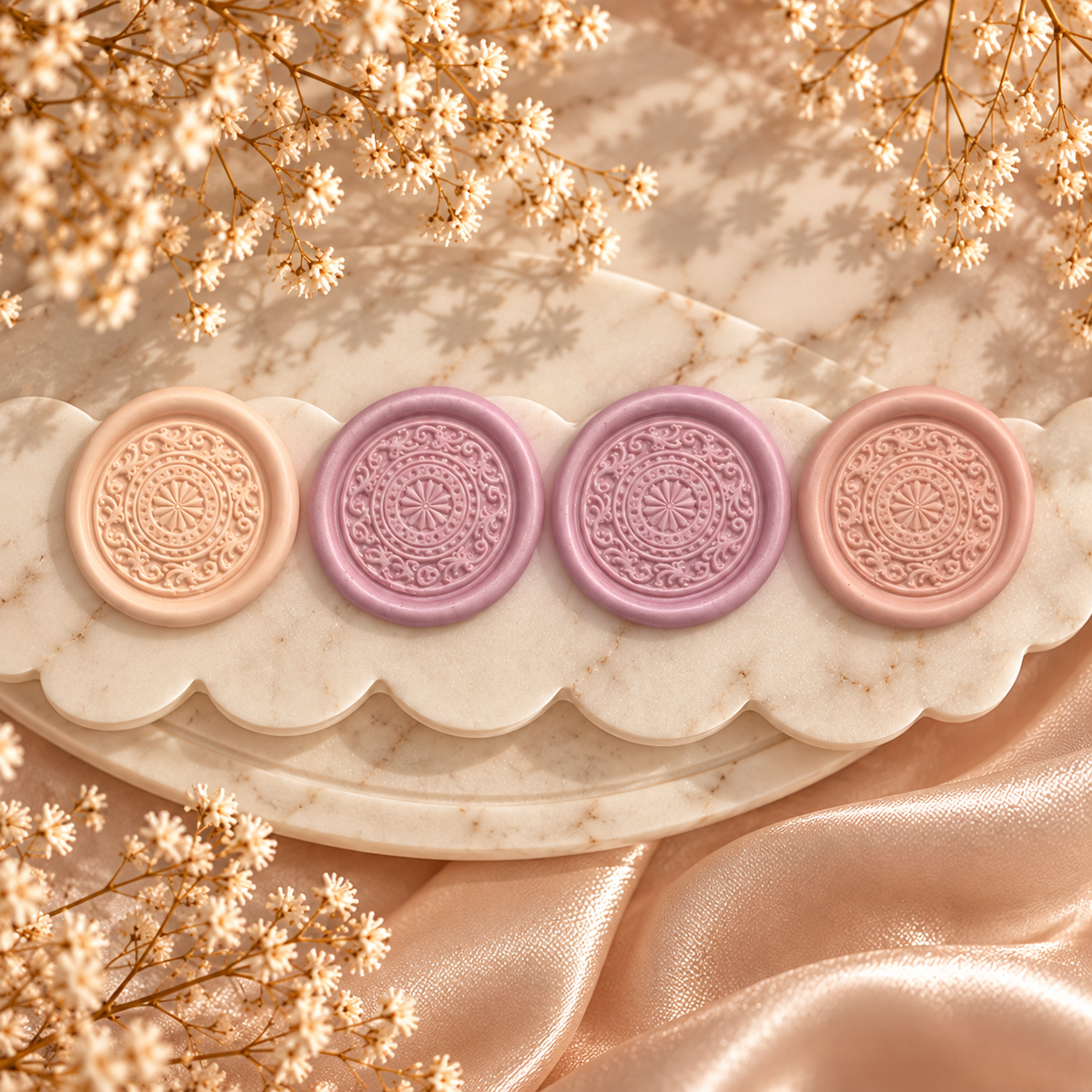 The Arabesque Collection Handmade Wax Seal Set
